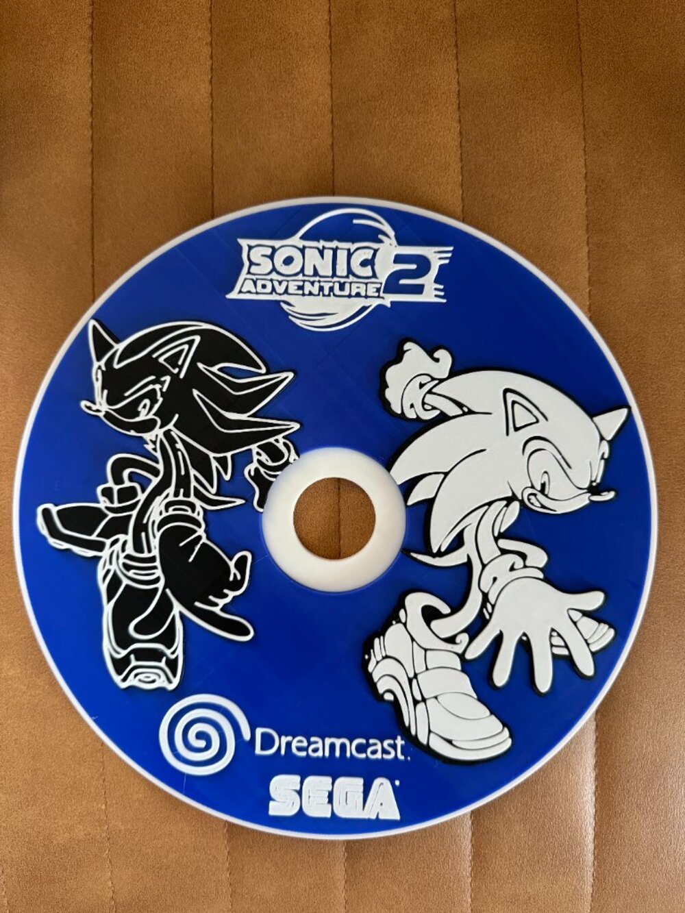 Sonic Adventure 2 Oversized CD Wall Art | Retro Dreamcast Disc | Game Art